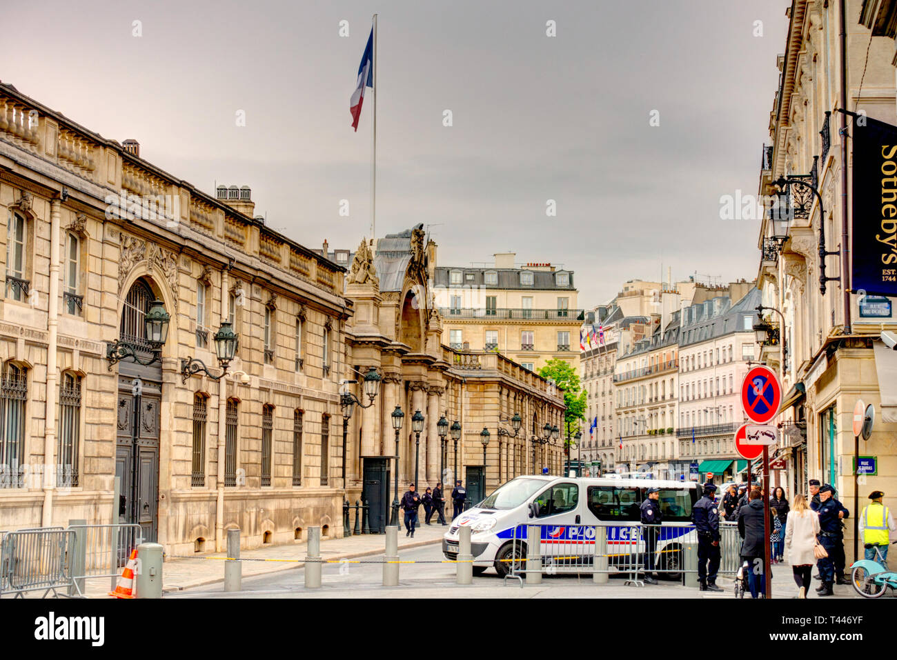 Palais de l'Elysee, Paris Banque D'Images