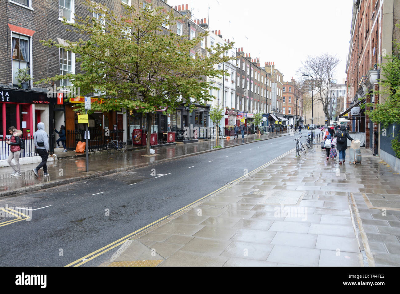 Marchmont, Street, Camden, Londres, WC1, UK Banque D'Images