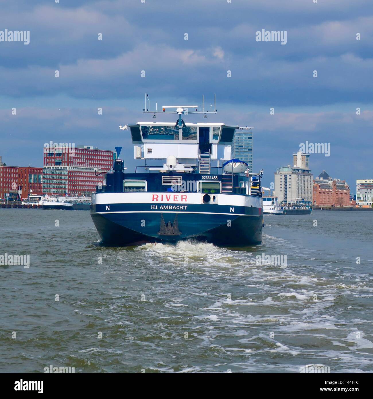 Amsterdam, Pays-Bas - Avril 2019 : H I Ambacht Banque D'Images