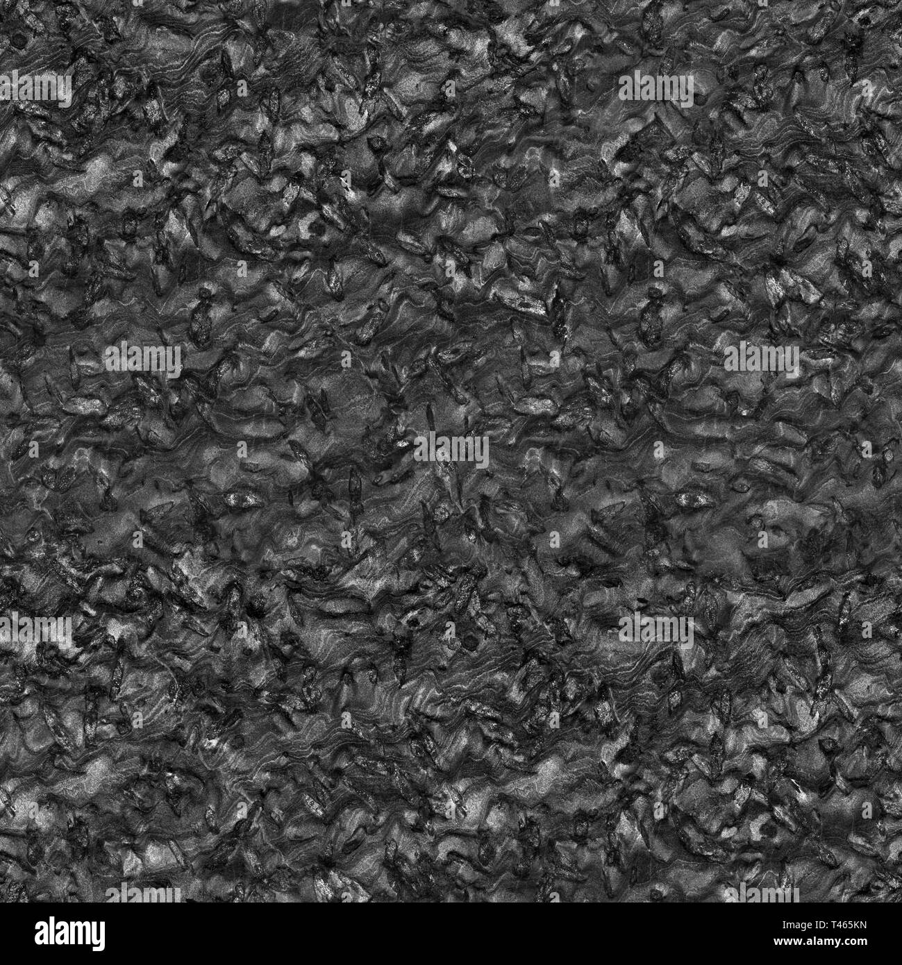 Surface en pierre de granit noir de l'arrière-plan. La place parfaite, la texture tile prêt. Banque D'Images