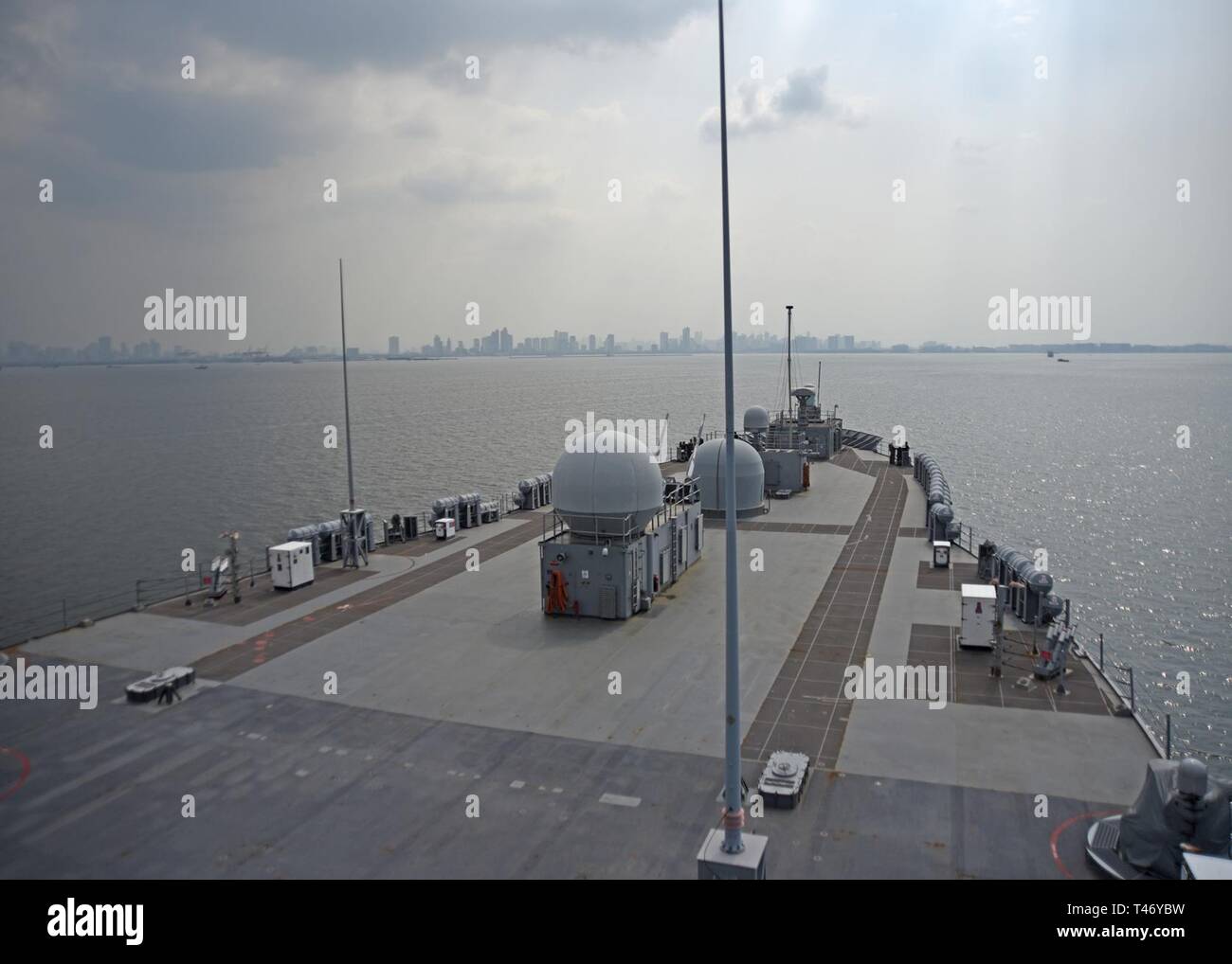 Manille, Philippines (13 mars 2019) - 7e flotte américaine USS Phare ...