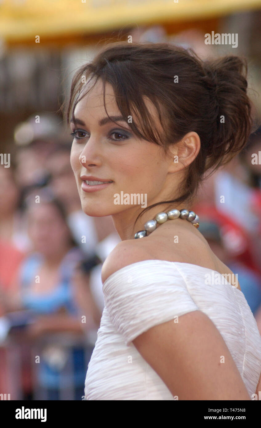 LOS ANGELES CA 28 Juin 2003 L actrice Keira Knightley La Premi re 