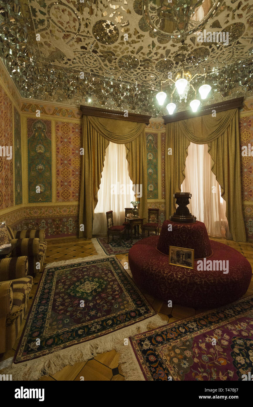 L'Azerbaïdjan, Bakou, Musée National d'histoire de l'Azerbaïdjan, de l'intérieur Banque D'Images