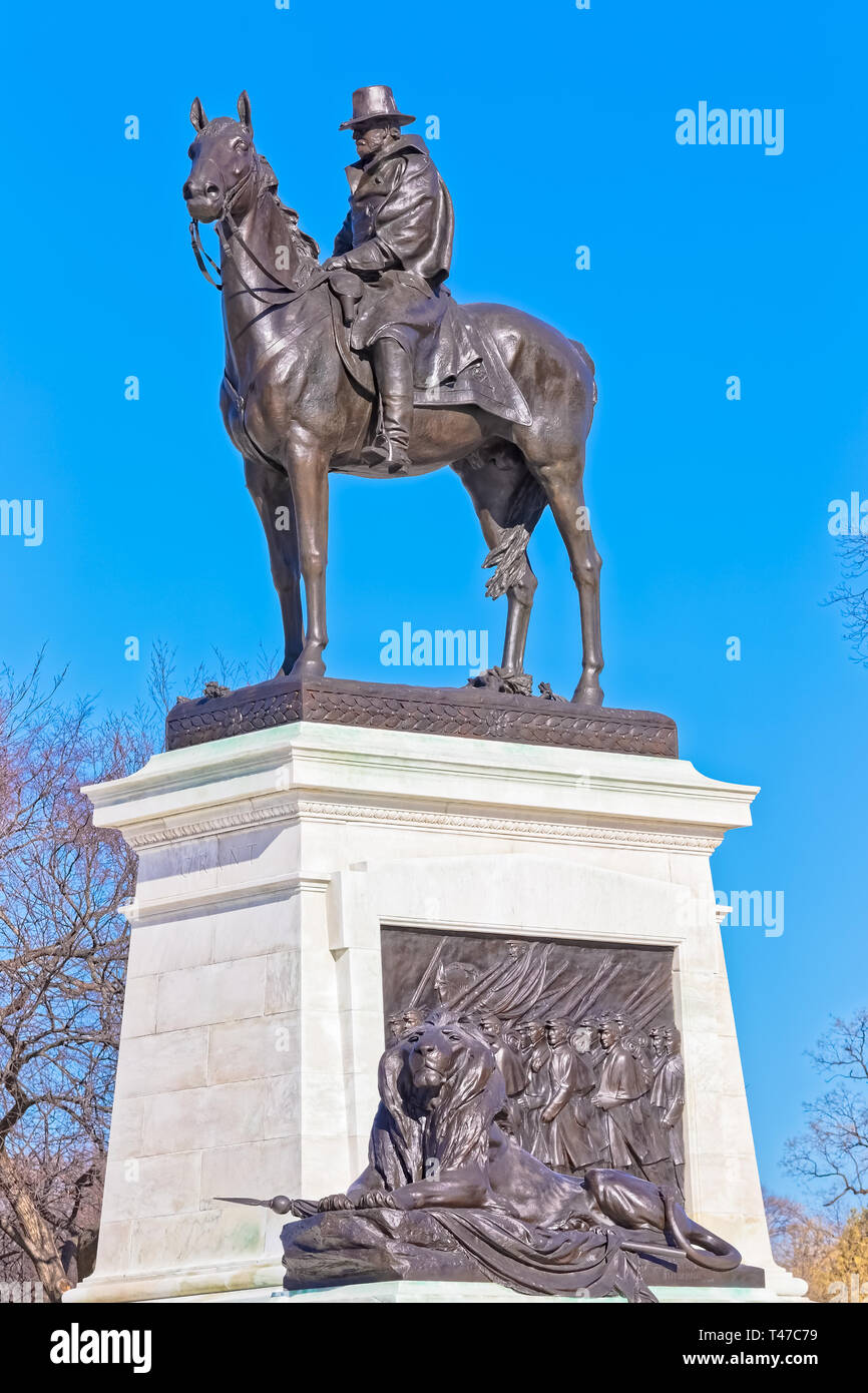 Ulysses S. Grant monument à Washington DC Banque D'Images