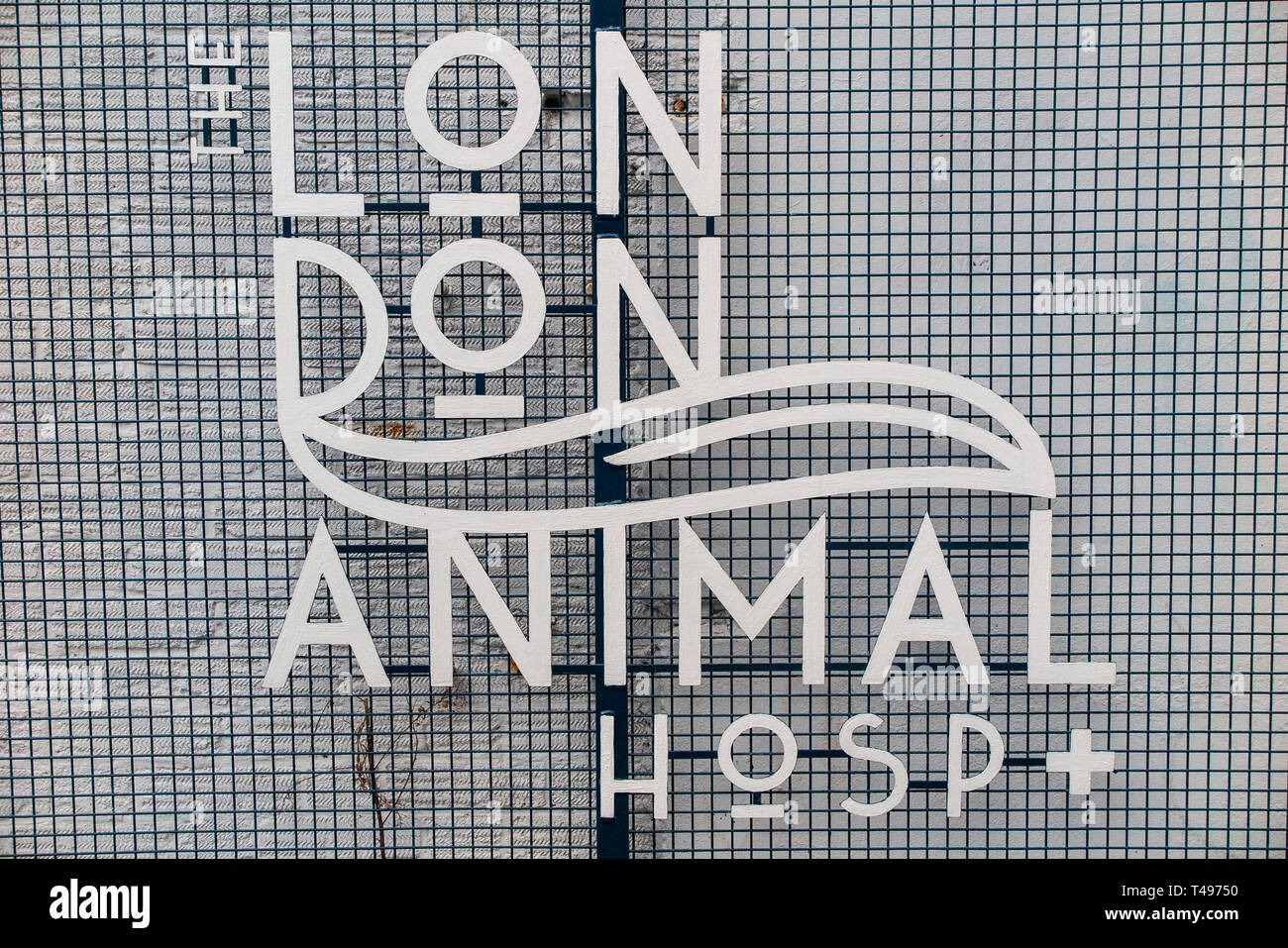 L'Hôpital Vétérinaire de Londres à Camberwell, dans le sud-est de Londres Banque D'Images