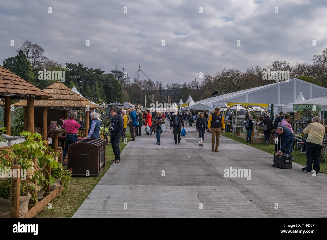 Cardiff, Wales, UK. 04/12/2019 RHS Flower Show Cardiff Banque D'Images