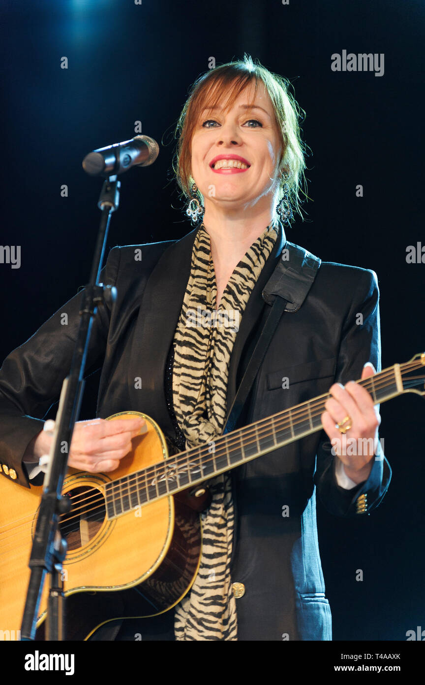 Suzanne Vega en Cornbury Festival, Royaume-Uni. 4 juillet 2014 Banque D'Images