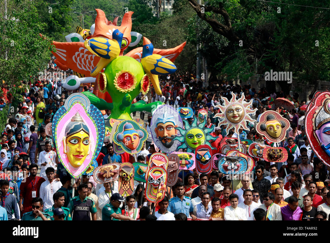Dhaka, Bangladesh 14 Avril 2019 peuple bangladais assister à