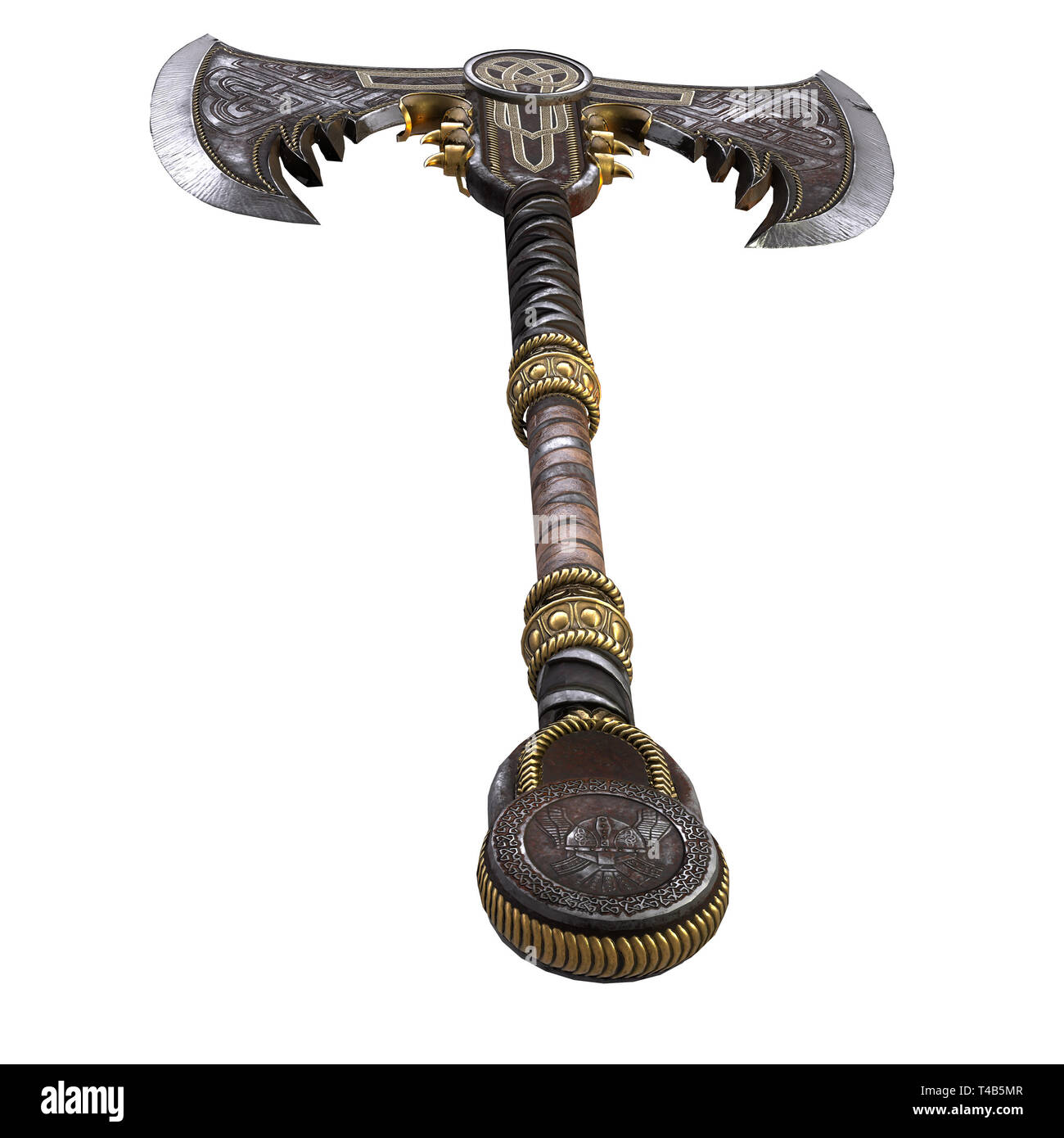 Hache Fenrisulfr forgée à la main - Viking Héritage