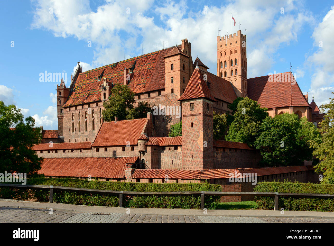 Château de Malbork, occidentale, Pologne Banque D'Images