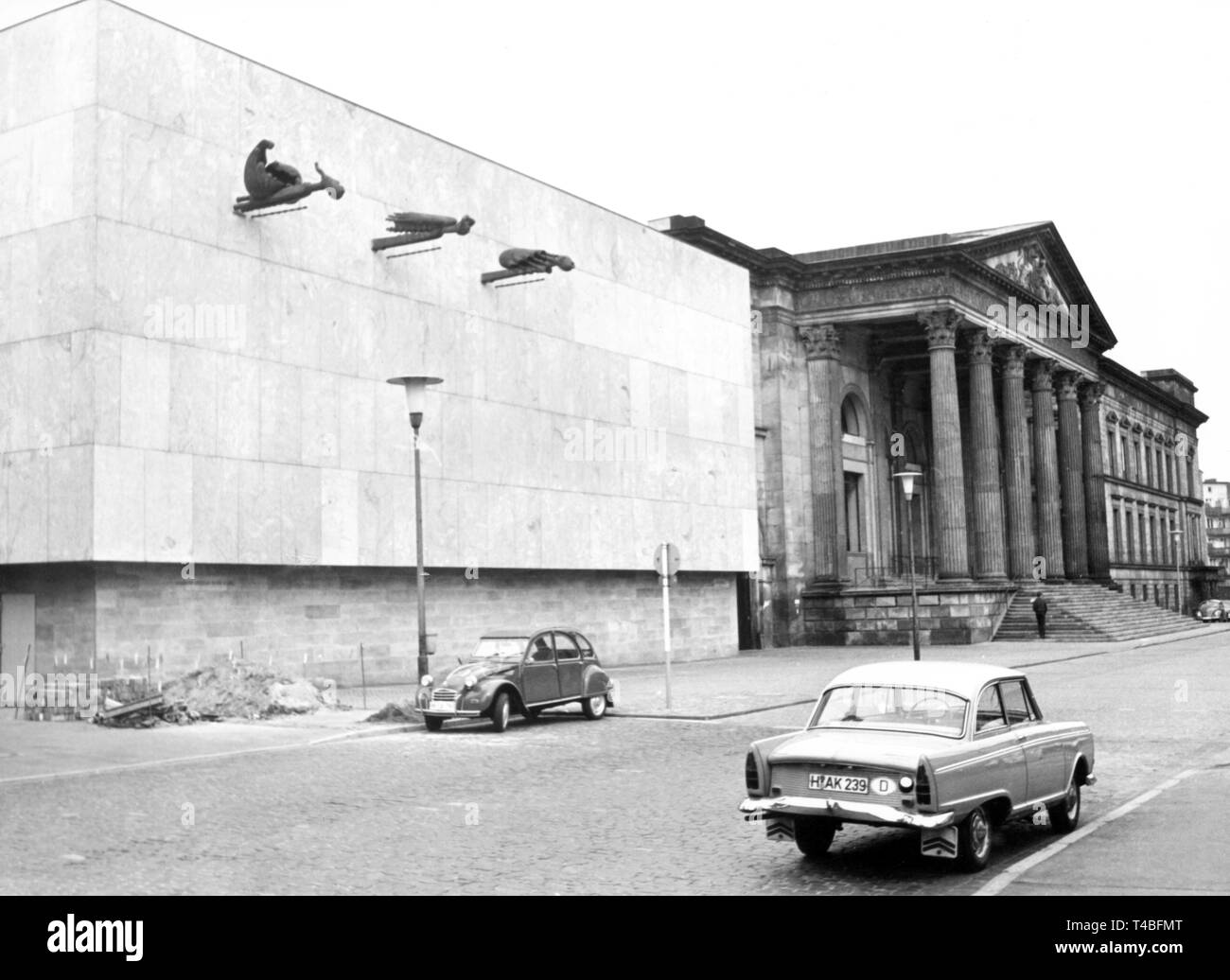 Le parlement de l'état de Basse-Saxe à Hanovre la capitale de l'état, le 14 juin 1967. Dans le monde d'utilisation | Banque D'Images