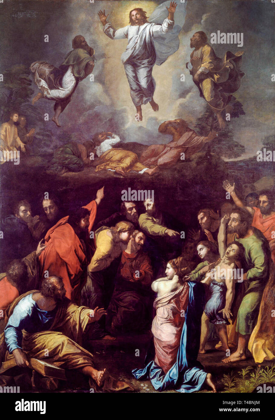 Raphael, la Transfiguration, peinture, ch. 1516 Banque D'Images