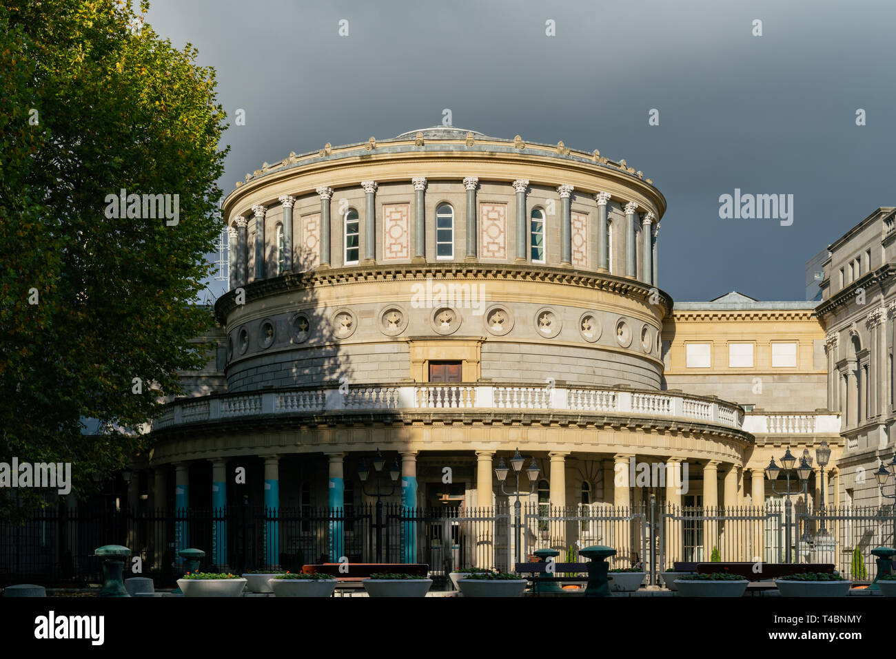 Vue extérieure du Musée National d'Irlande - Archéologie à Dublin, Irlande Banque D'Images