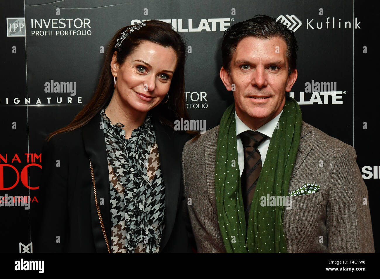 Londres, Royaume-Uni. Apr 15, 2019. Ricky Cooper arrive à Il était une fois à Londres - London premiere de l'ascension et la chute d'un empire criminel à l'échelle nationale qui a ouvert la voie à des gangsters notoires Londres la Kray Twins et les Richardson au Troxy 490 Commercial Road, le 15 avril 2019, Londres, Royaume-Uni. Credit Photo : Alamy/Capital Live News Banque D'Images