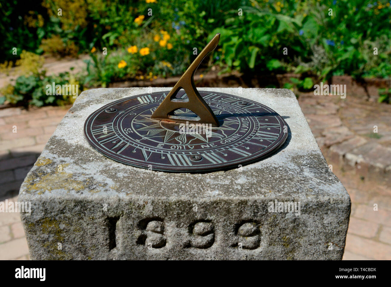 Sonnenuhr, Sonnenstand, Angleterre, Grossbritannien Banque D'Images