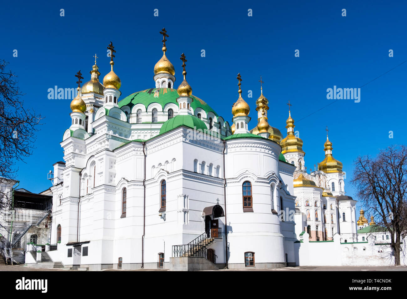 La Laure de Pechersk de Kiev (Monastère de la grotte), Kiev, Ukraine l'Église réfectoire Photo La Laure de Pechersk de Kiev (Monastère de la grotte), Kiev, Ukraine l'Église réfectoire Photo
