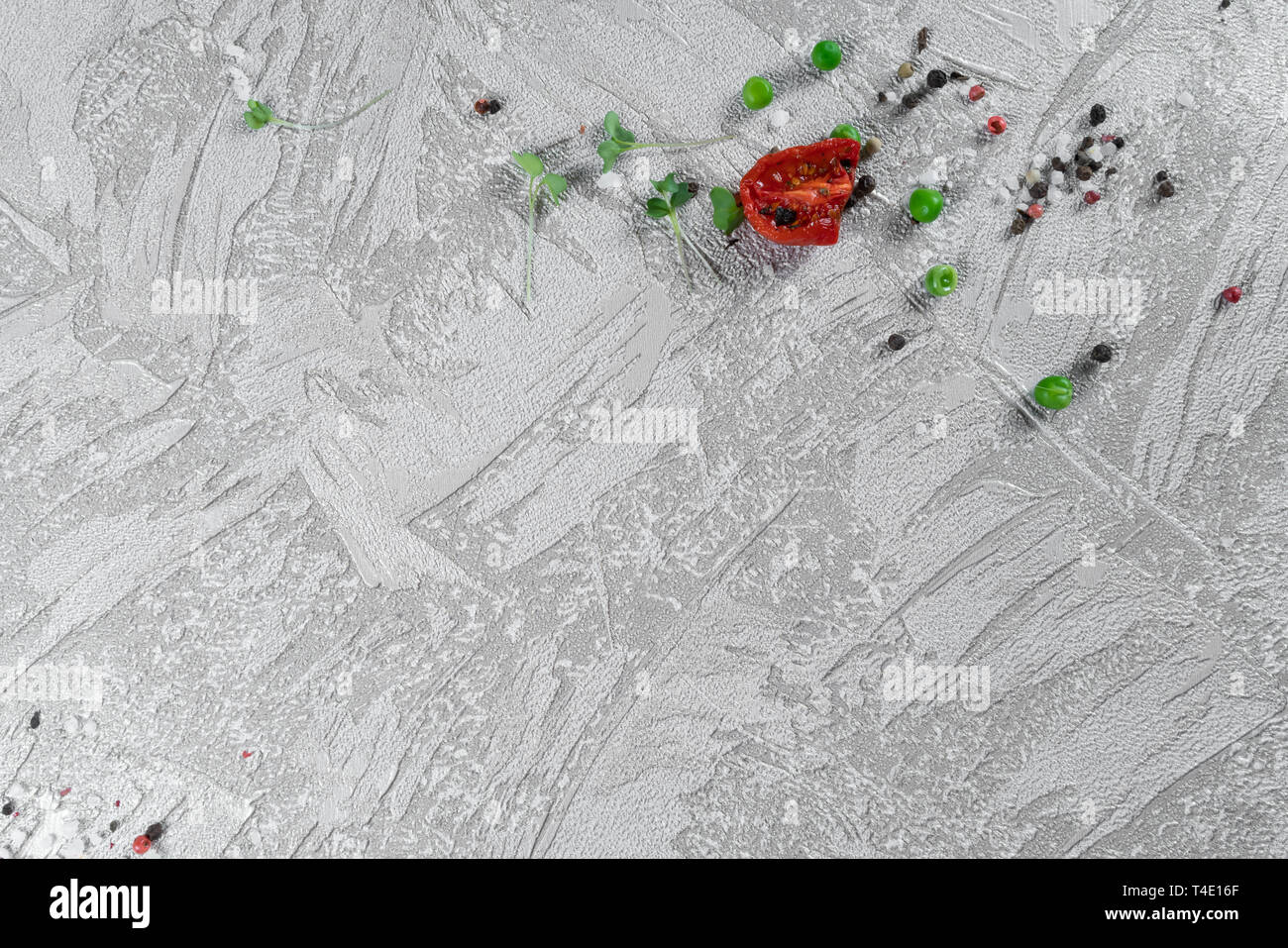 Fond d'aliments sains. Concept d'une alimentation saine, des légumes frais, des noix et des fruits. Sur un fond de bois. Vue d'en haut. Copier l'espace. Banque D'Images