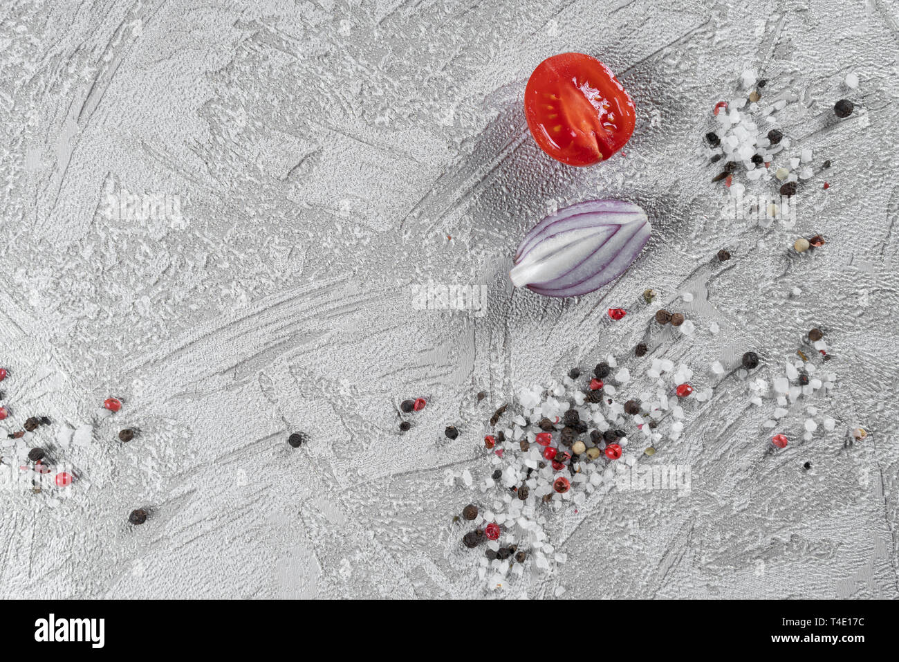 Fond d'aliments sains. Concept d'une alimentation saine, des légumes frais, des noix et des fruits. Sur un fond de bois. Vue d'en haut. Copier l'espace. Banque D'Images
