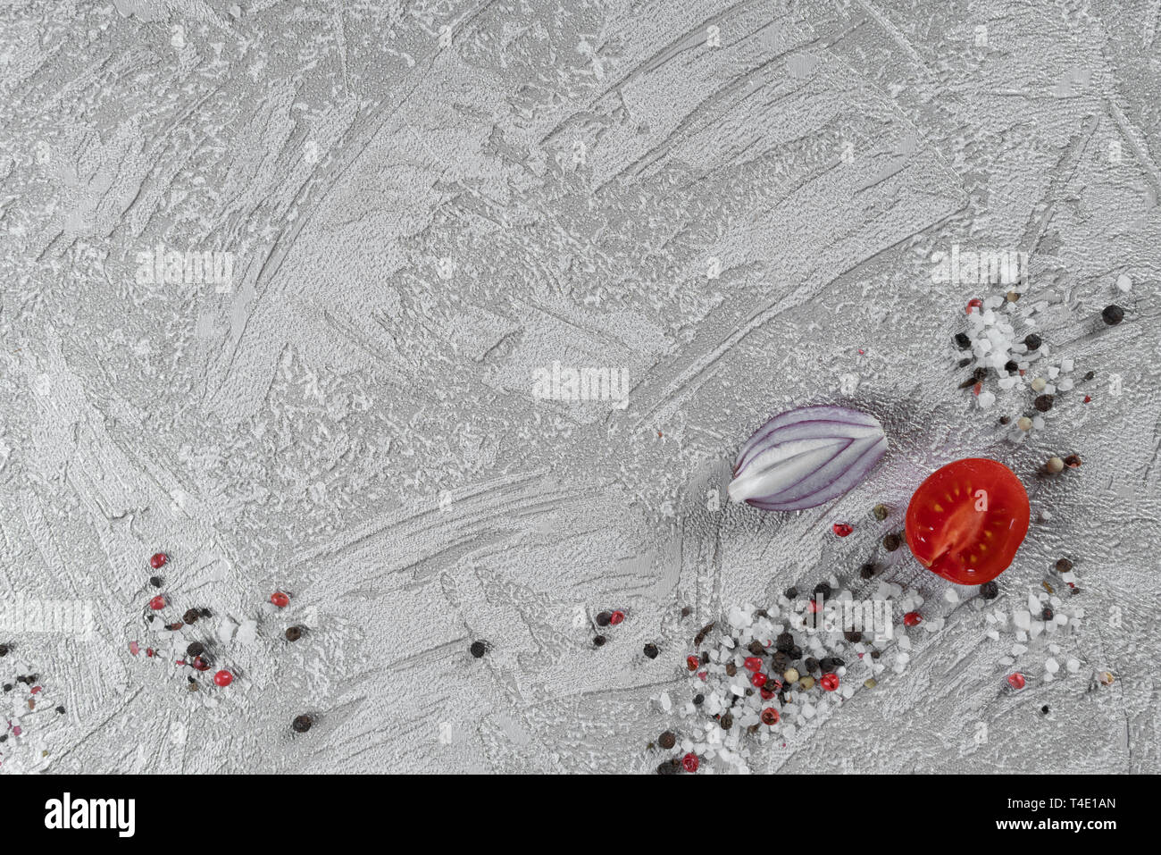 Fond d'aliments sains. Concept d'une alimentation saine, des légumes frais, des noix et des fruits. Sur un fond de bois. Vue d'en haut. Copier l'espace. Banque D'Images