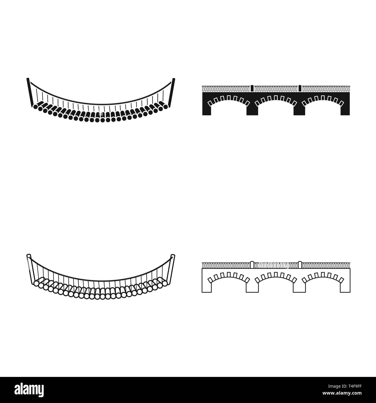 Connexion de vecteur conception et la conception d'un logo. Ensemble de la liaison et le côté symbole boursier pour le web. Illustration de Vecteur