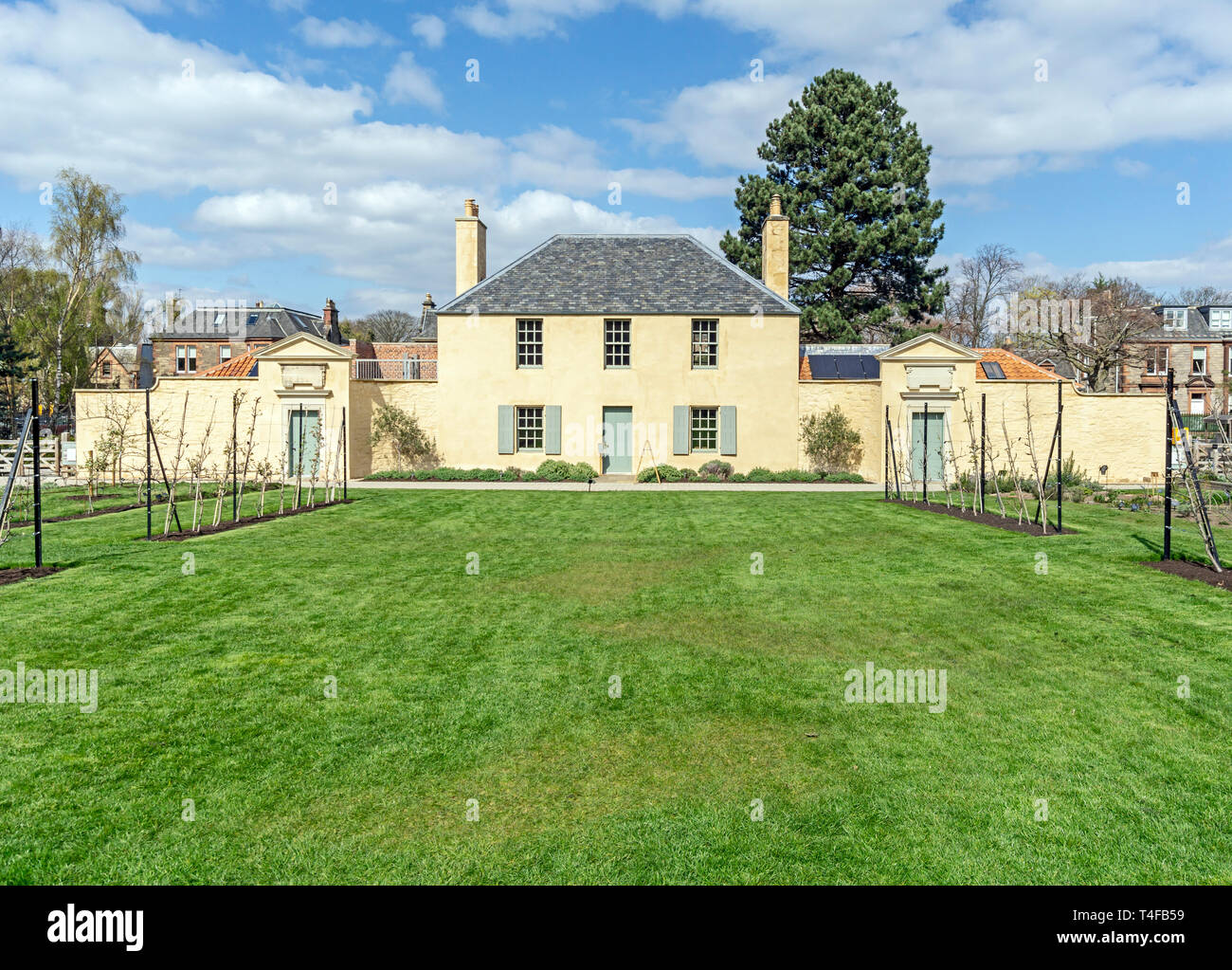 La maison botanique au Royal Botanic Garden Edinburgh Scotland UK Banque D'Images