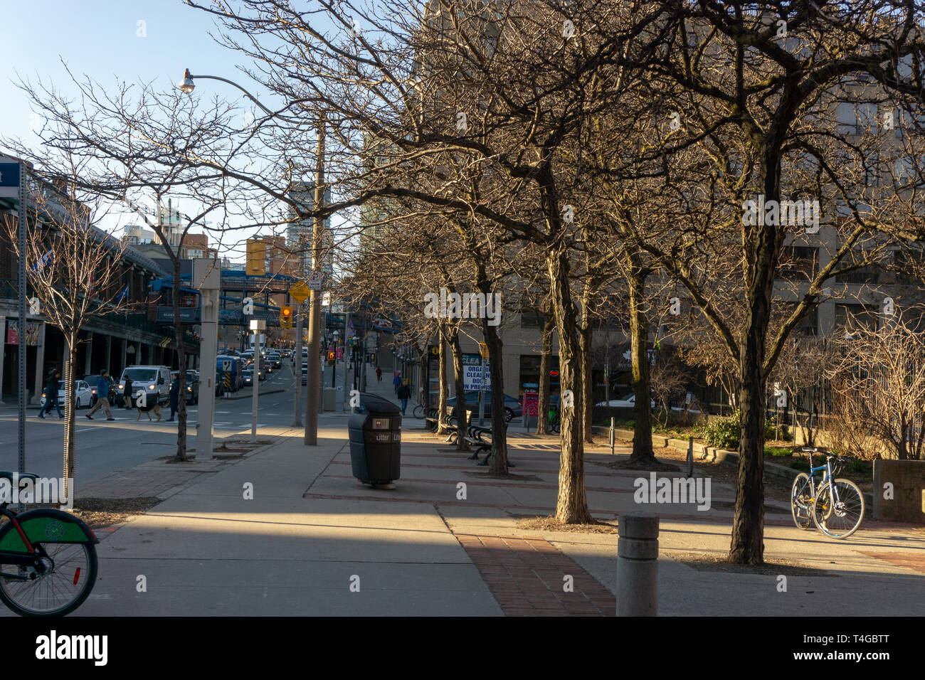 En 2015, National Geographic nommé St Lawrence Market à Toronto 'World's Best Food Market'. Il est situé dans la vieille ville et a voir lors de votre visite. Banque D'Images