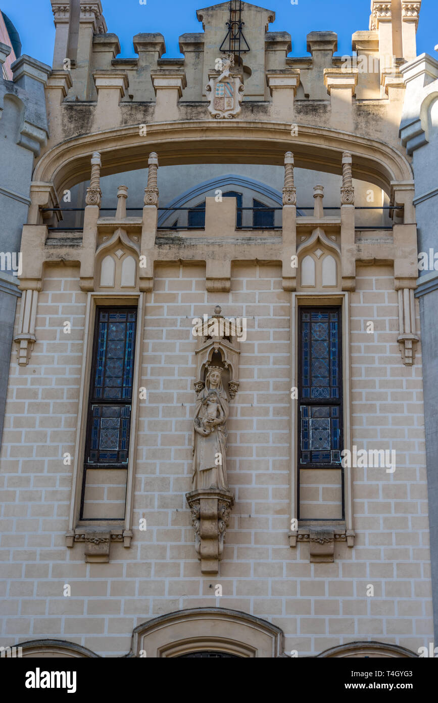 Église de Santa Teresa y San Jose (Iglesia Parroquial de Santa Teresa y San Jose) sert de résidence d'une communauté religieuse, une maison de soins infirmiers et d'un pari Banque D'Images