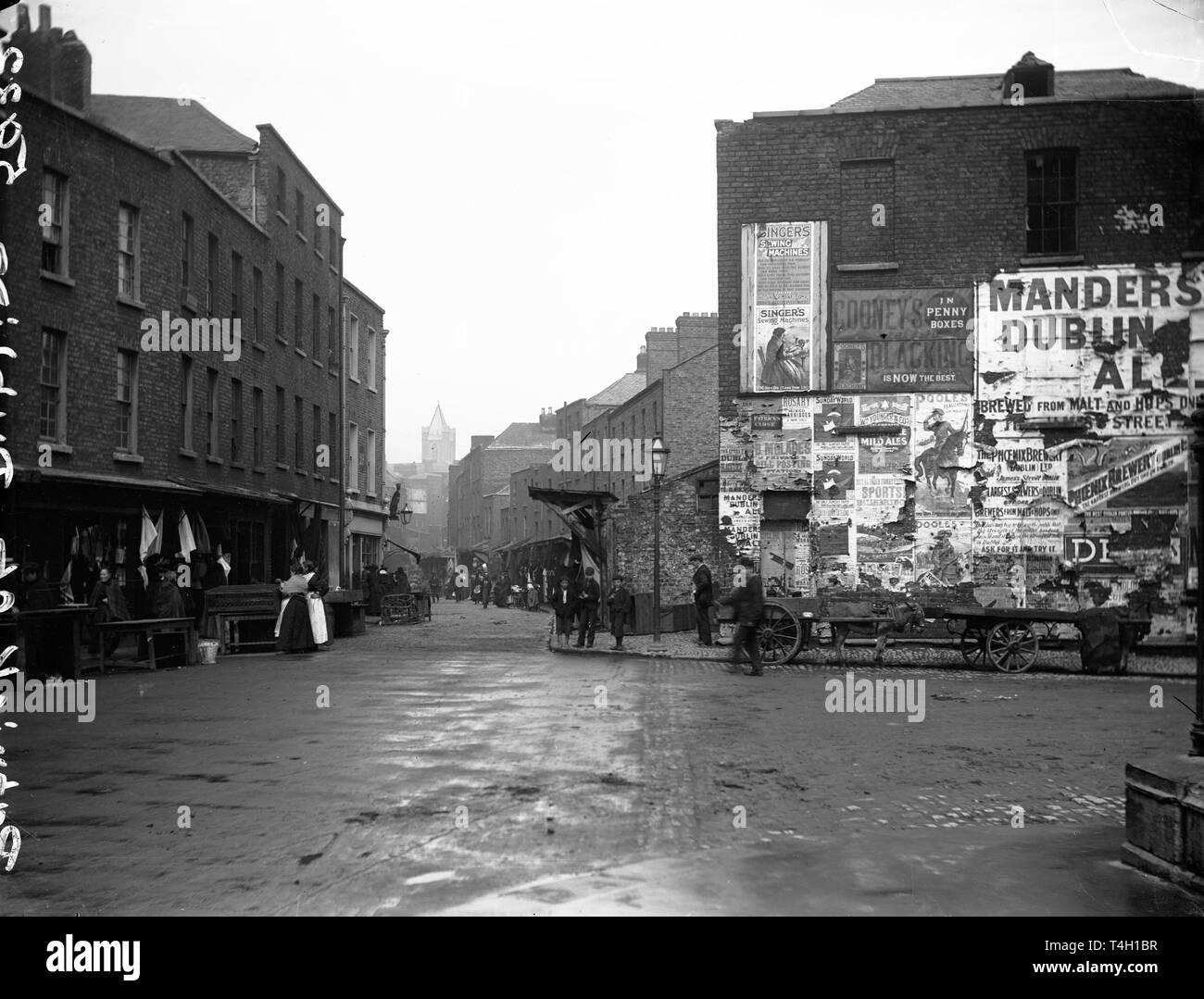 la vie en irlande photo du siècle dernier Banque D'Images