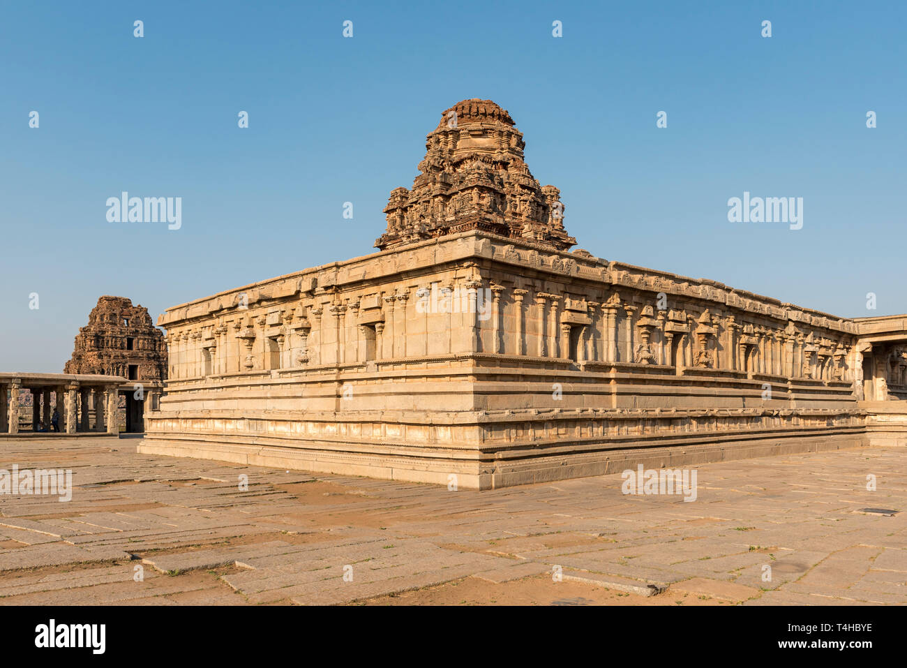 Vijaya Vitthala temple, Hampi, Inde Banque D'Images