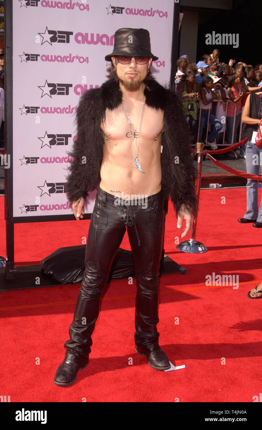 LOS ANGELES, CA. 29 juin 2004 : Dave Navarro à la 2004 BET (Black Entertainment TV) Récompenses au Kodak Theatre, à Hollywood. Banque D'Images
