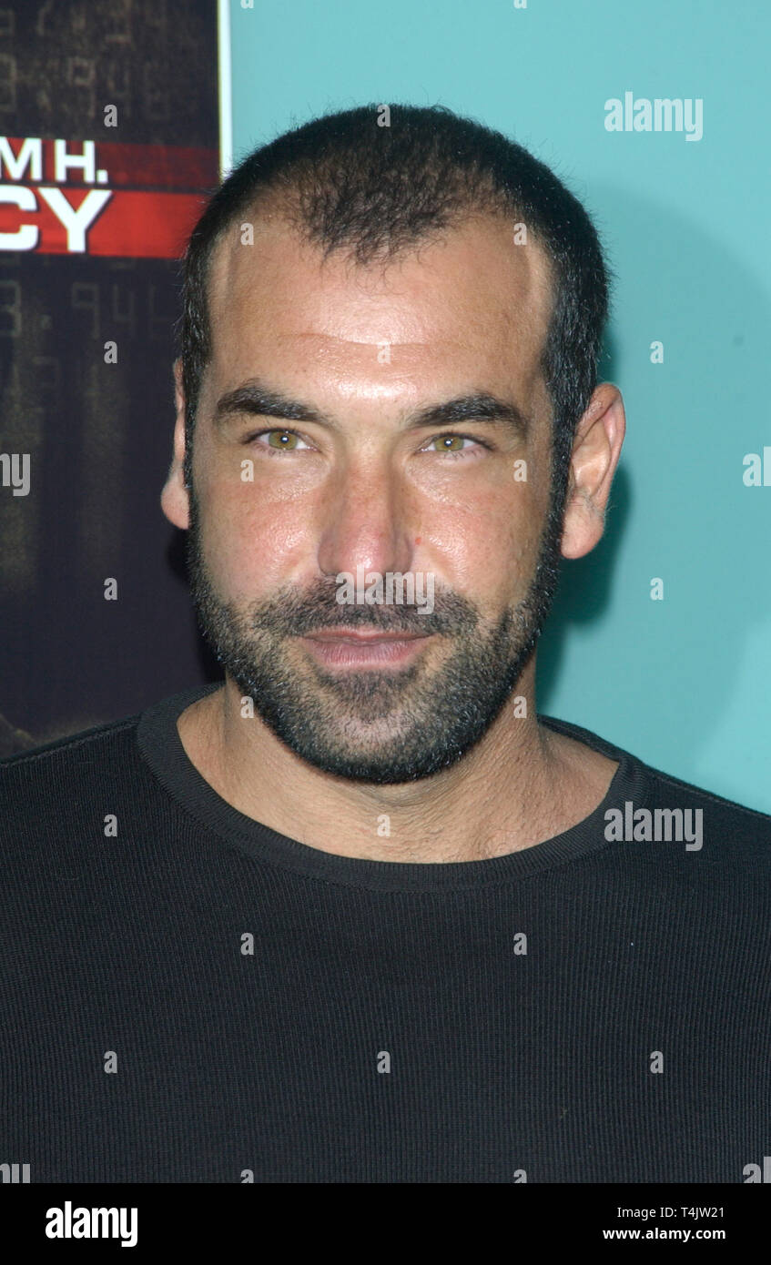 LOS ANGELES, CA. 09 septembre 2004 : l'Acteur Rick Hoffman au Los Angeles première de son nouveau film Cellular. Banque D'Images