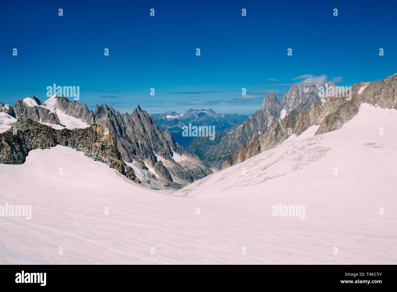 La plus haute montagne en italie Banque de photographies et d’images à