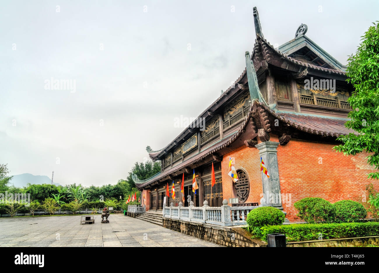 Temple de Bai Dinh à Trang, Viêt Nam Banque D'Images