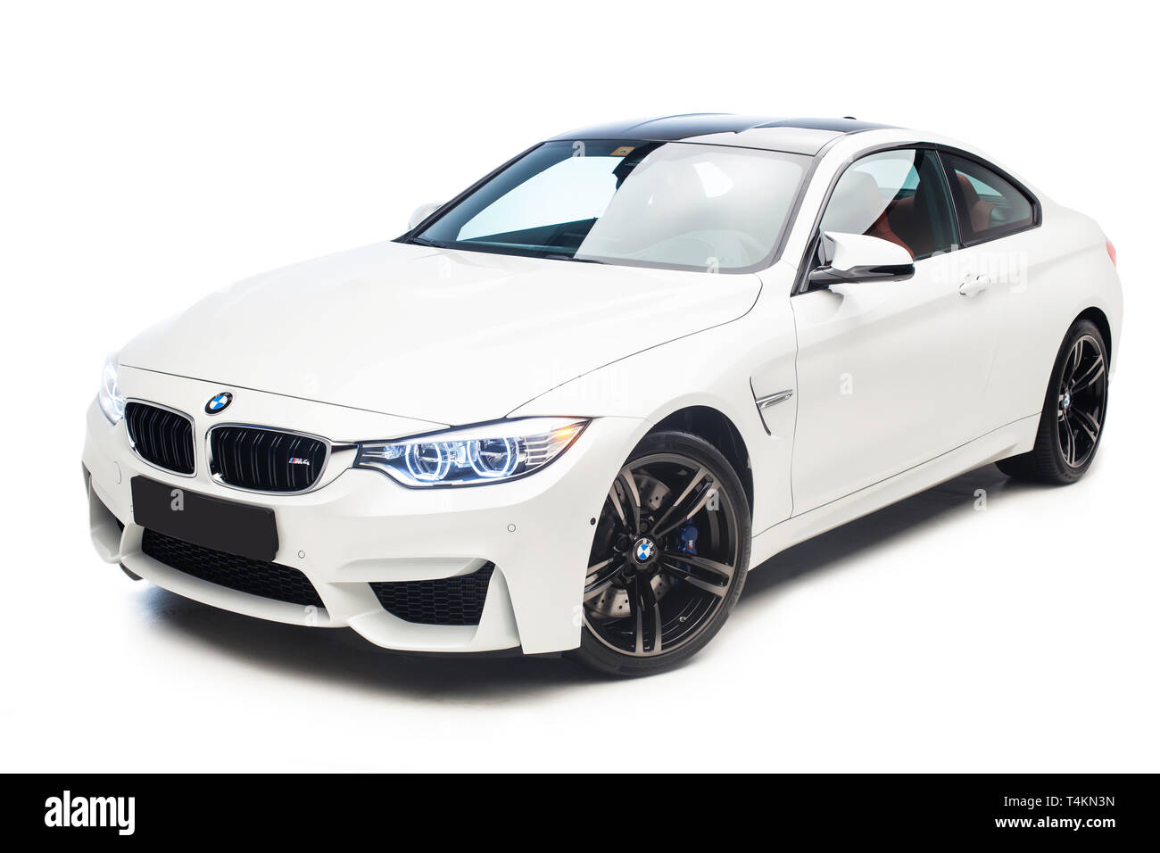 2015 BMW M4 Coupé Banque D'Images