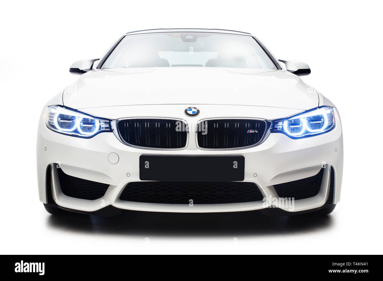 2015 BMW M4 Coupé Banque D'Images