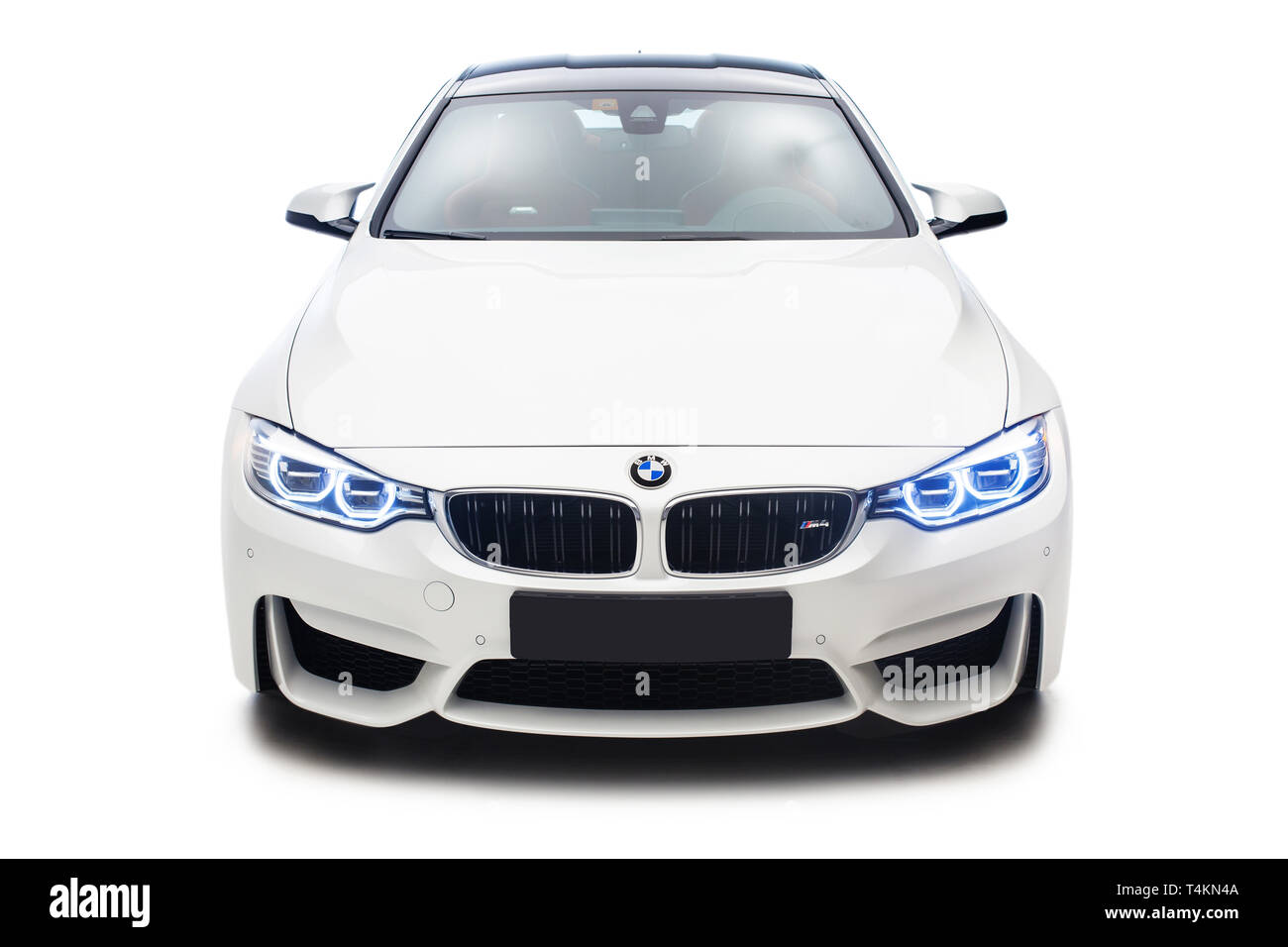 2015 BMW M4 Coupé Banque D'Images