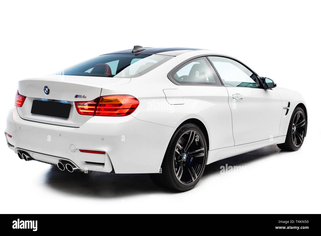2015 BMW M4 Coupé Banque D'Images