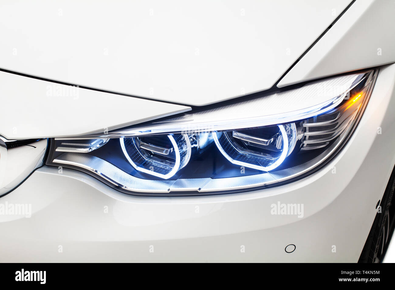 2015 BMW M4 Coupé Banque D'Images