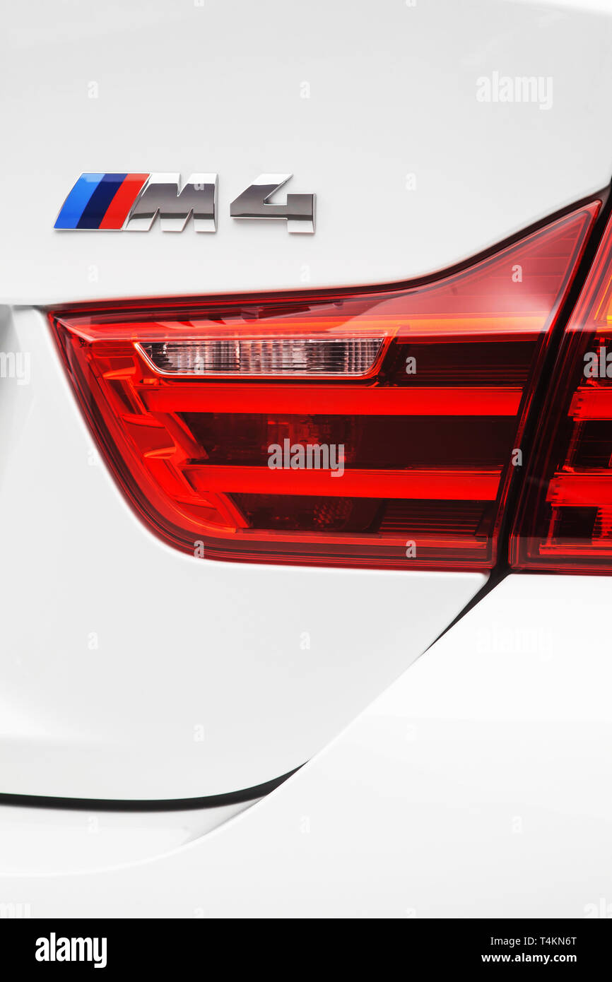 2015 BMW M4 Coupé Banque D'Images