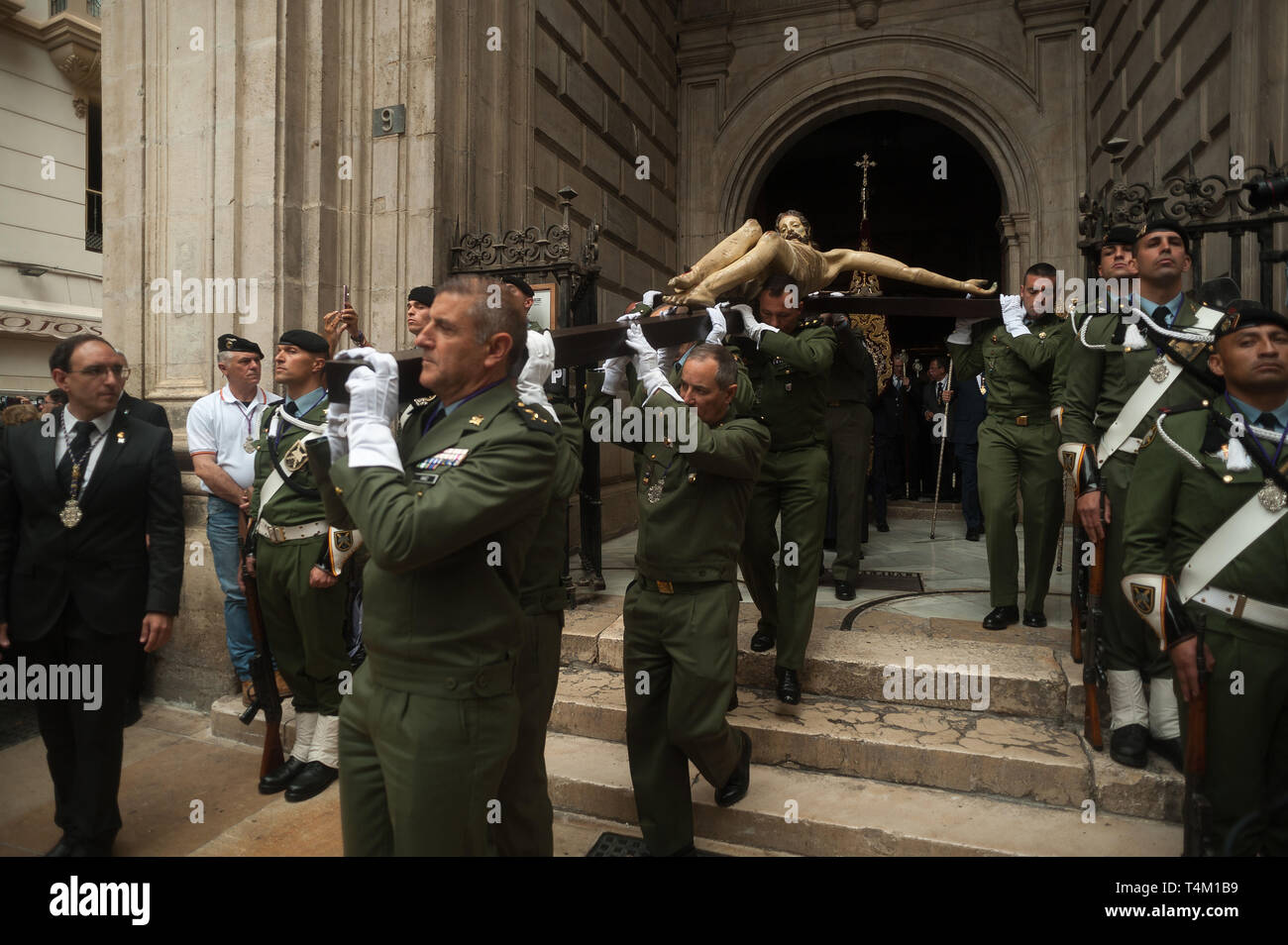 Les membres de la brigade parachutiste espagnol de l'armée espagnole vu ...