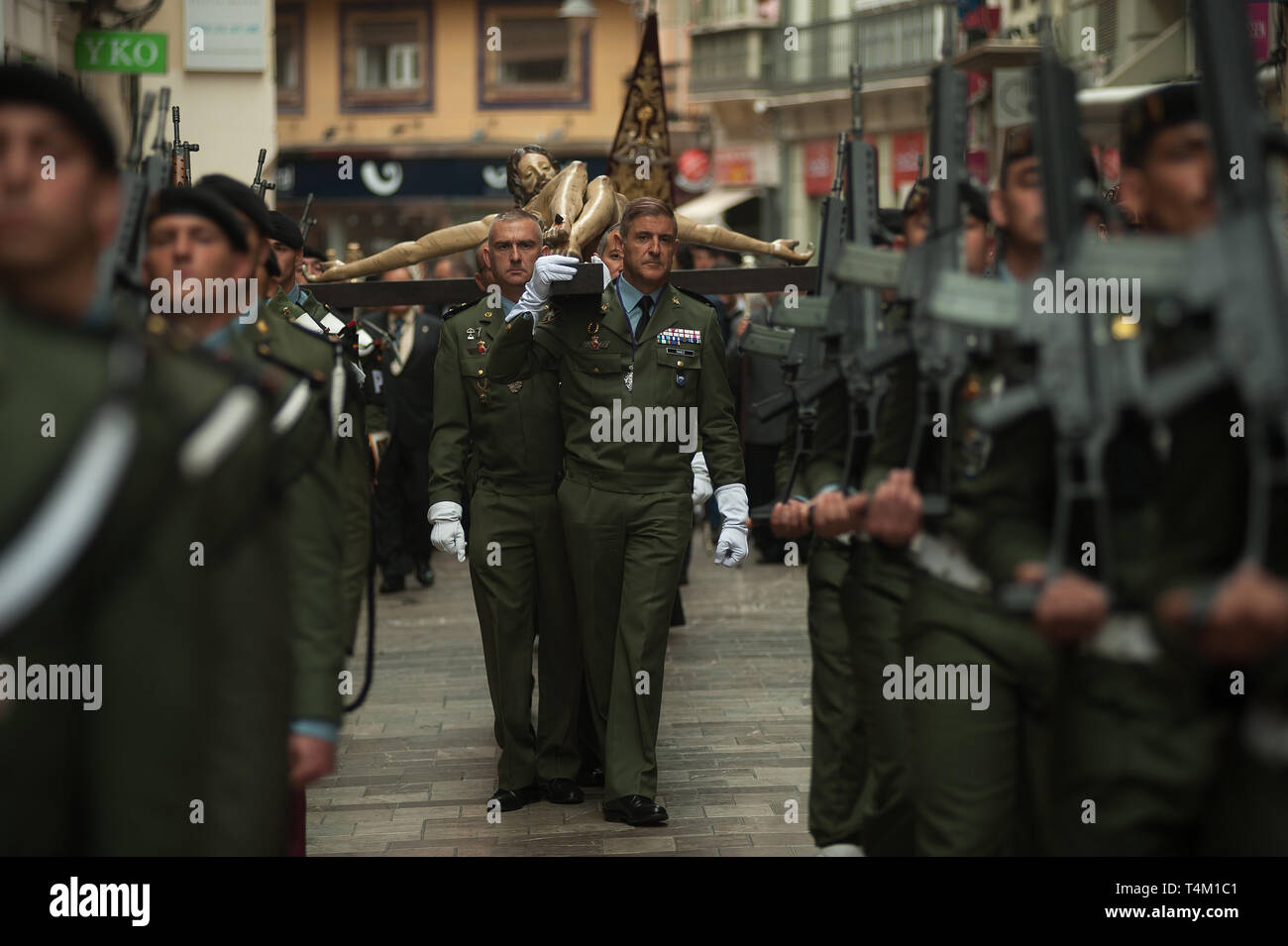 Les membres de la brigade parachutiste espagnol de l'armée espagnole vu ...