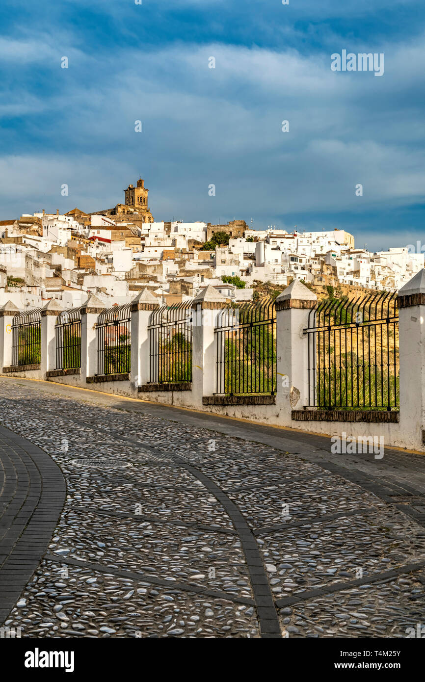 Arcos de la Frontera, Andalousie, Espagne Banque D'Images