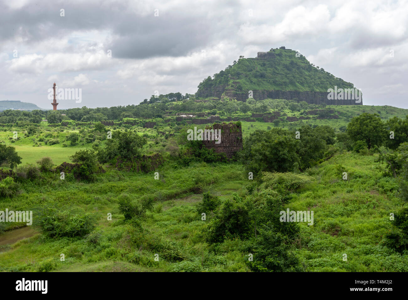 Devagiri ou Fort Daulatabad, Maharashtra, Inde Banque D'Images