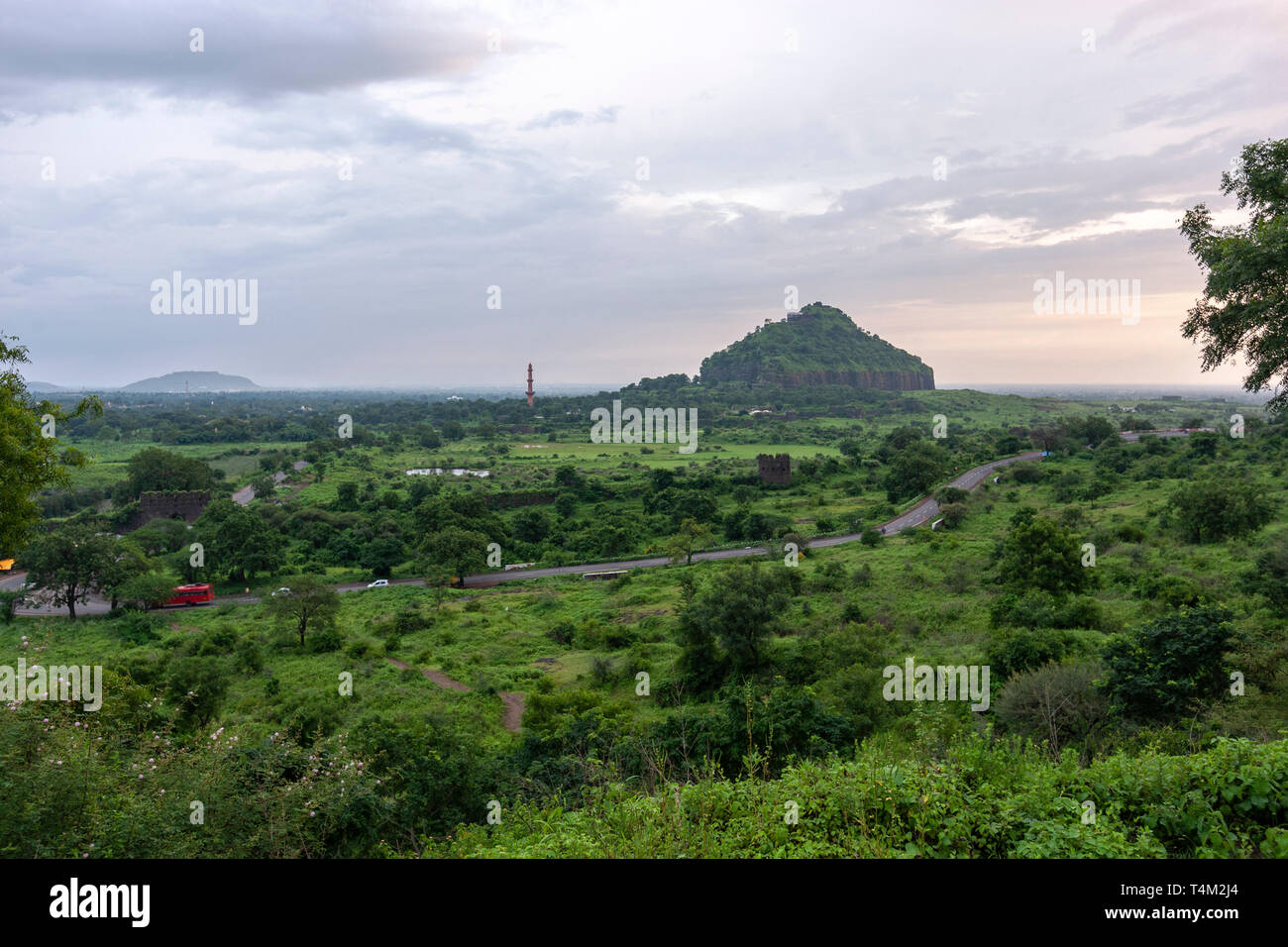 Devagiri ou Fort Daulatabad, Maharashtra, Inde Banque D'Images