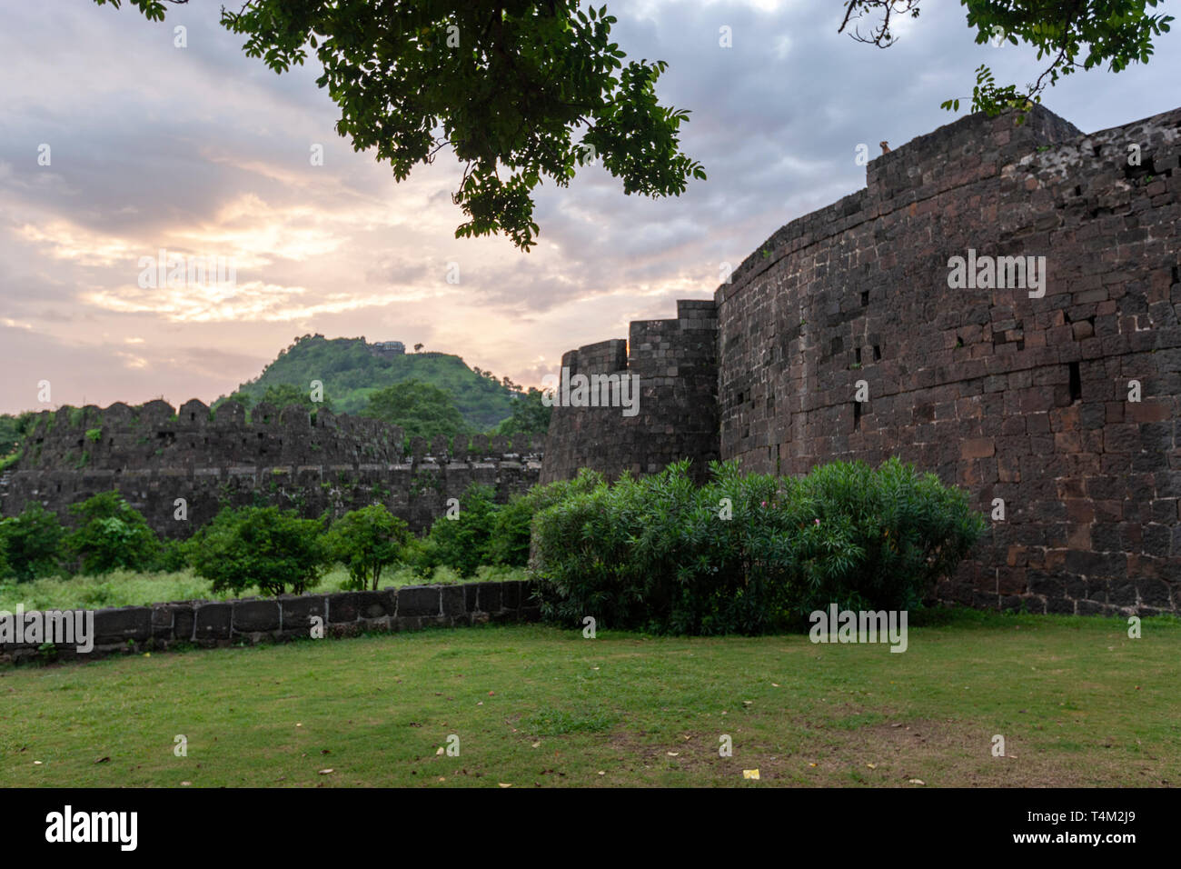 Devagiri ou Fort Daulatabad, Maharashtra, Inde Banque D'Images