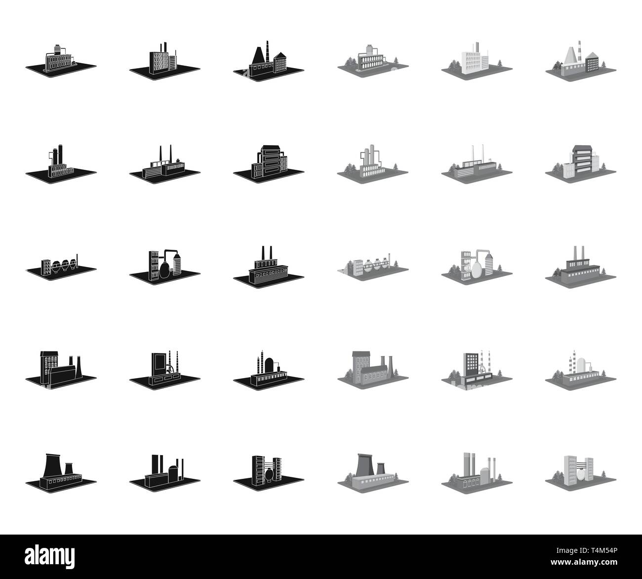 Black.mono,blast,des,entreprises,chimie,chimiques,collection,entreprise,vous,construction,complexe,design,génie,enrichissement matériel,entreprise,vente,installation,four,illustration,isolé,industrie,logo,manufacture isométrique,fabrication,métallurgie mines,usine,locaux,traitement,production,recyclage,,réservoir,set,magasin,structure,structures,signe symbole,territoire,tour,trompette,web,vecteur,atelier,vecteurs vecteur , Illustration de Vecteur