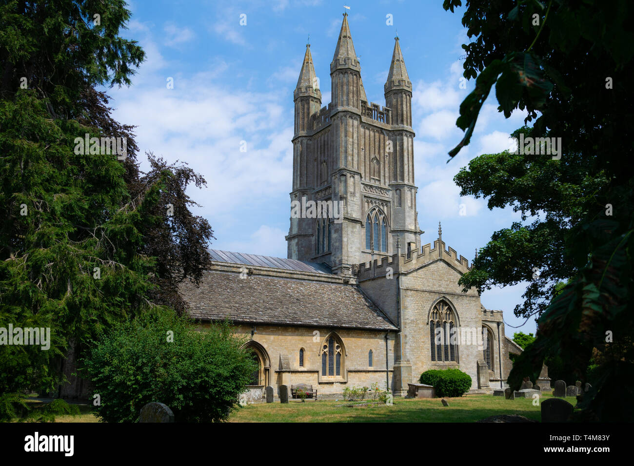 Église de Saint Sampson, Cricklade, Wiltshire Banque D'Images