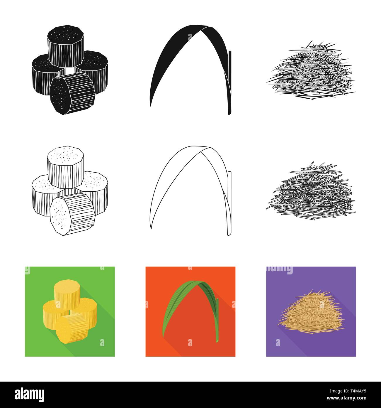 Piece,,feuilles,cube,bagasse,vert,brun, la matière, jagré,block,stock,organiques fibreux,extraction,naturel,Inde,gauche,,Afrique,eco,fermer,glucides fibres,solide,la photosynthèse,recyclage,ferme,agriculture,saccharose,technologie,de la canne à sucre,sucre de canne,terrain,,usine,DE,plantation,set,icône,,illustration,collection,isolé,design,graphisme,élément vecteur vecteurs,signer , Illustration de Vecteur