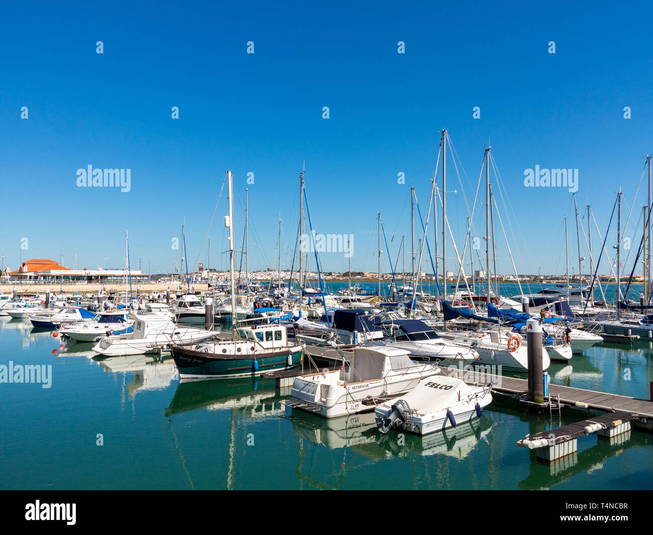 Marina de Vila Real de Santo António, Algarve, Portugal Banque D'Images