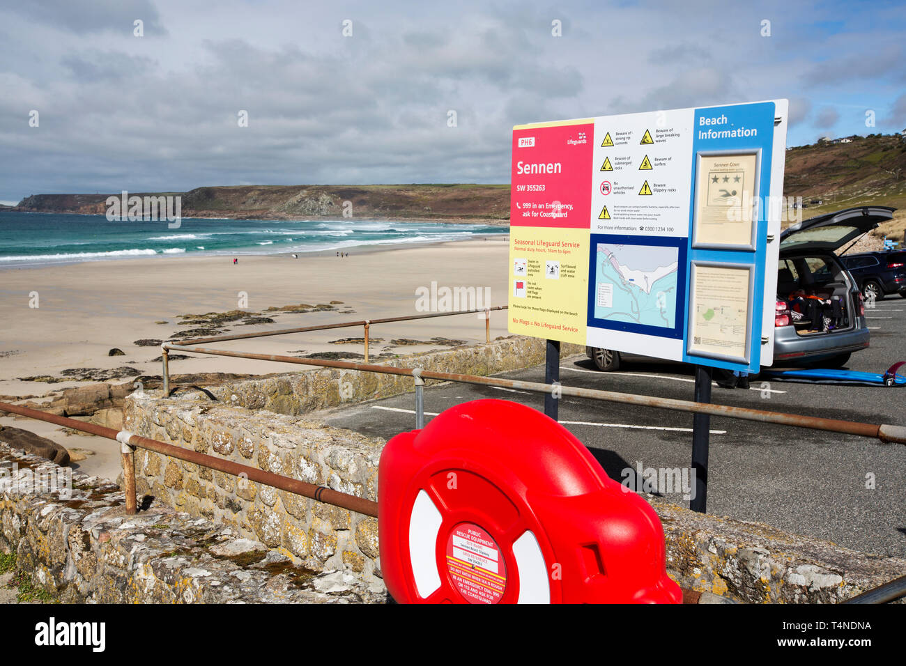 Sennen à Cornwall, UK. Banque D'Images